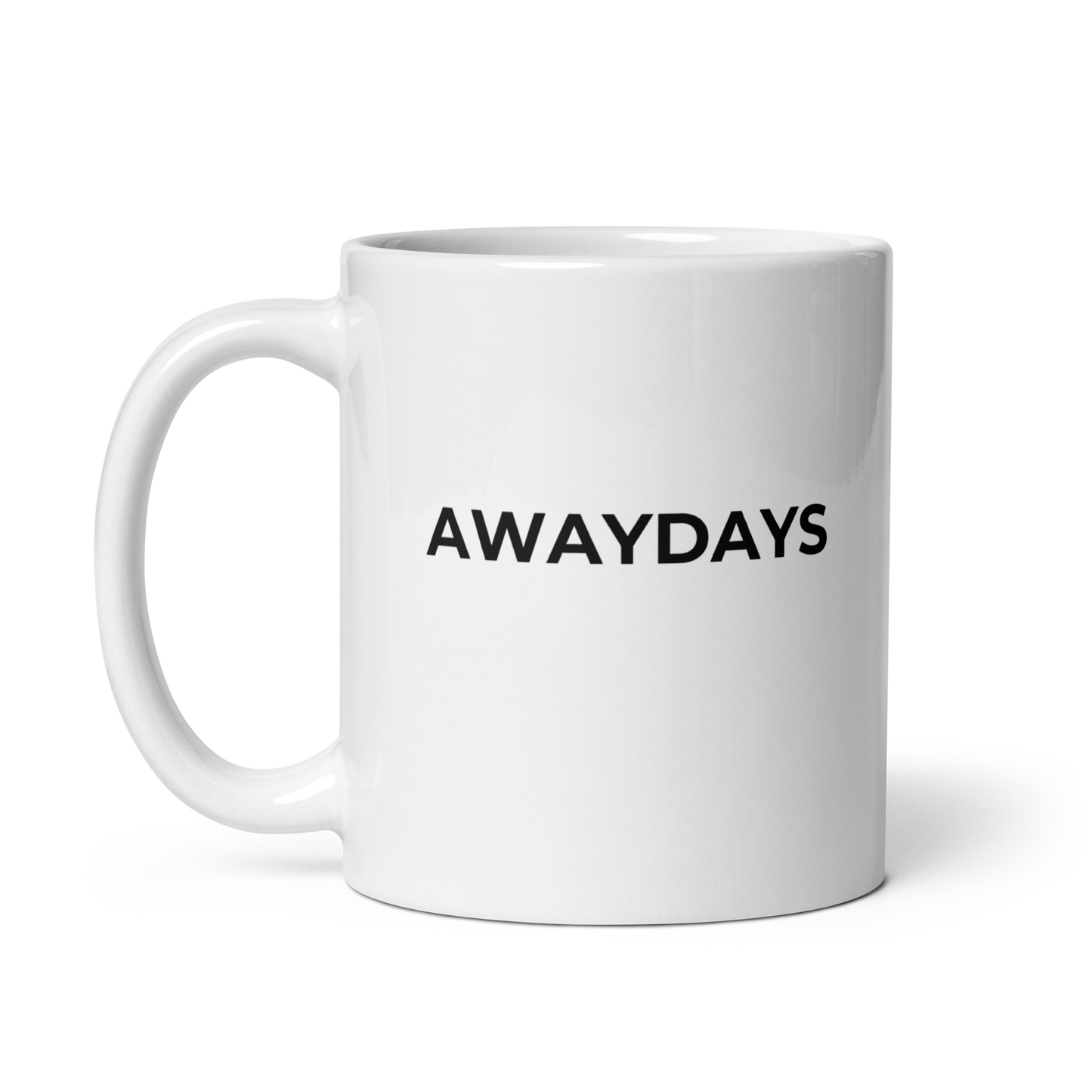 White AWAYDAYS mug