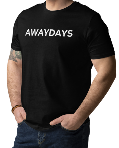 AWAYDAYS T-SHIRT (Black)