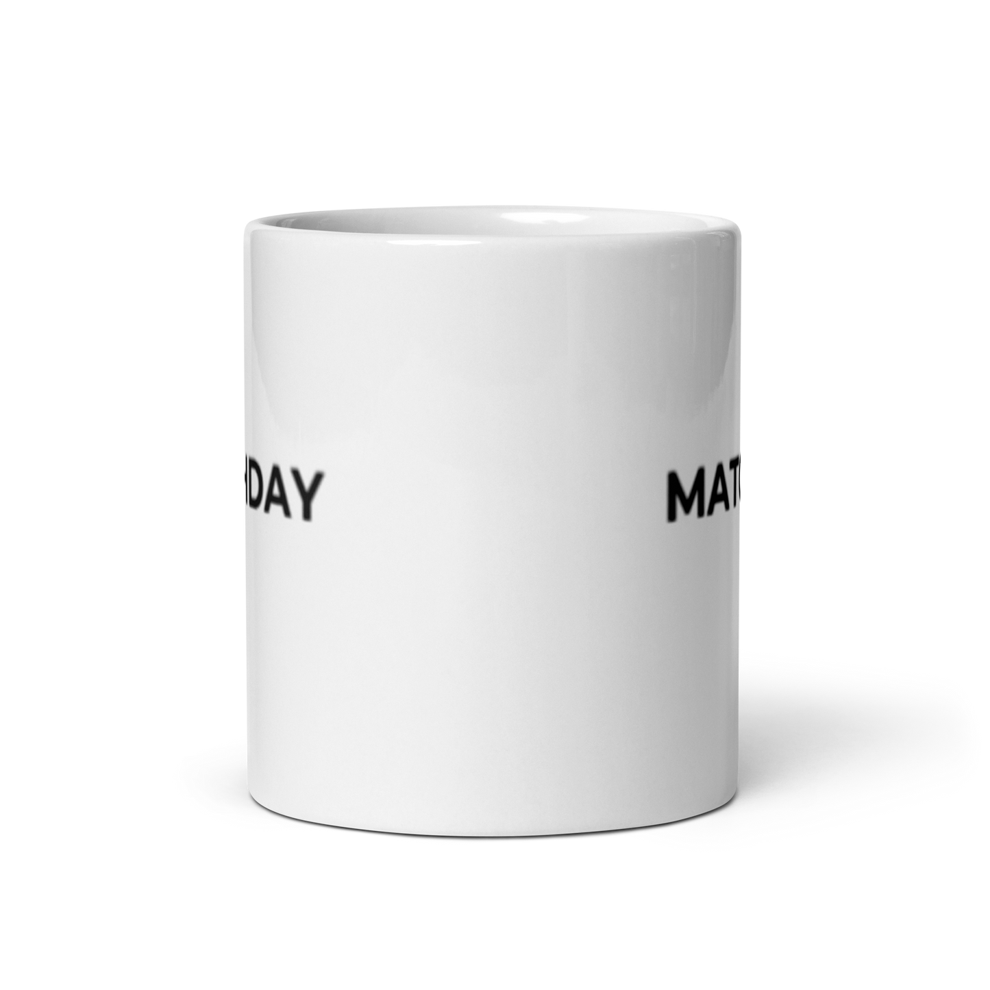 White MATCHDAY mug