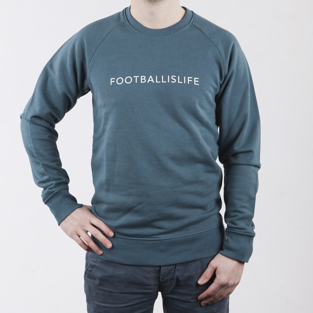 Football is life sweater (Green) voetbal trui